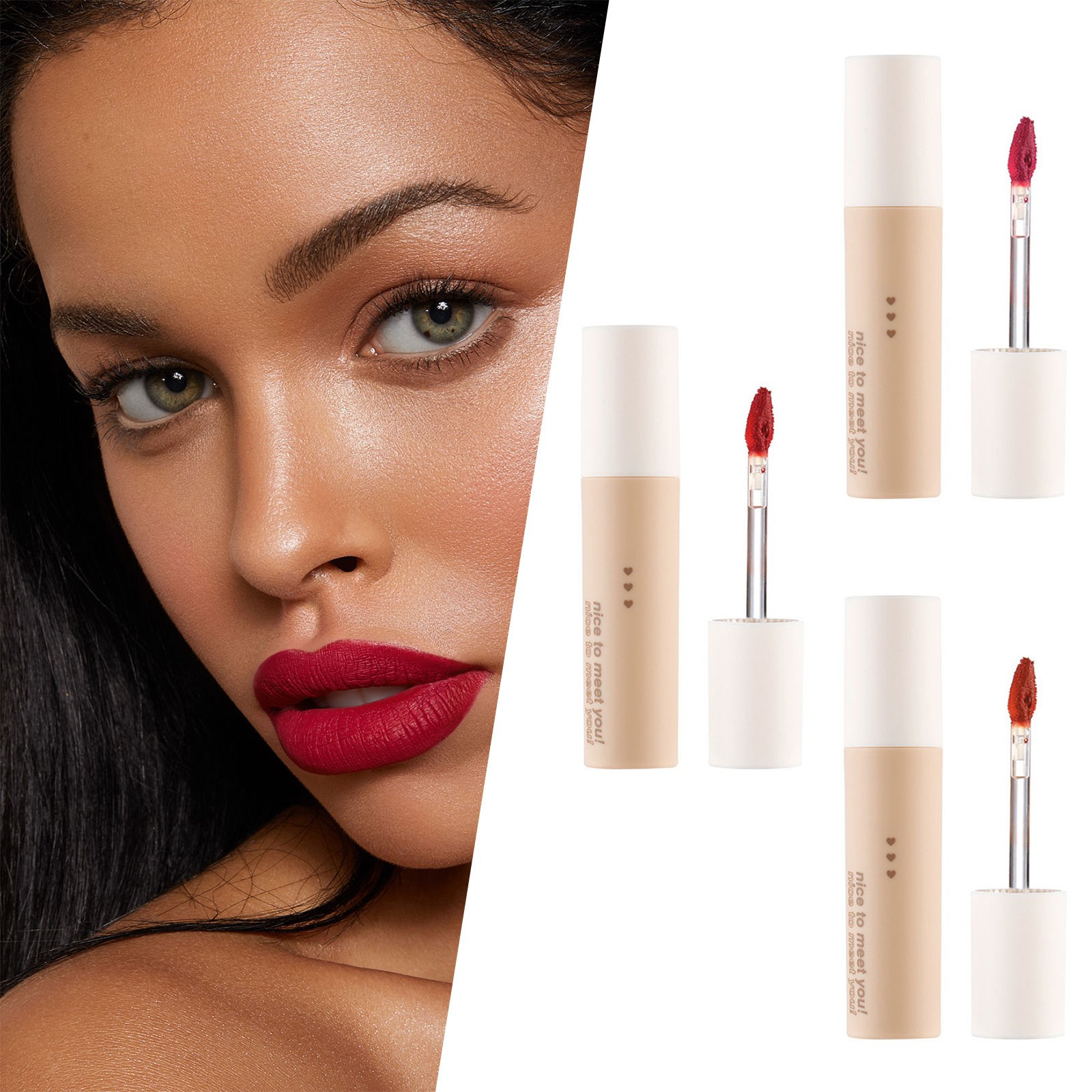 Air Cheese Lip Mud Silky Lip Glaze Lipstick Does Not Fade Non Stick Lip